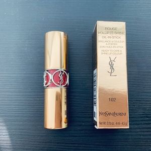 YSL Rouge Volupte Shine Oil-In-Stick 102